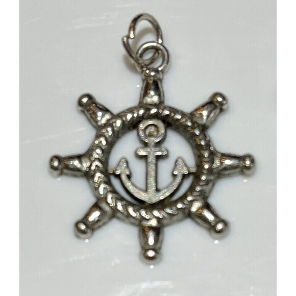 Lot Of 4 Fashion Jewelry Charms Hearts Gemini Nautical - Picture 2 of 15